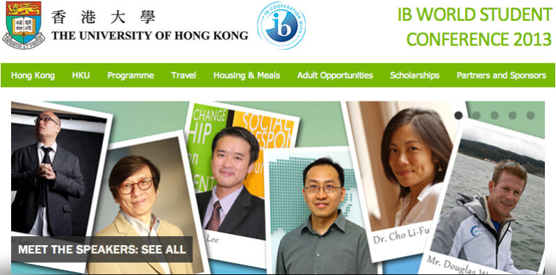 JMSC to Play Major Role at IB World Student Conference - School of ...